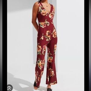 Urban Outfitters floral jumpsuit